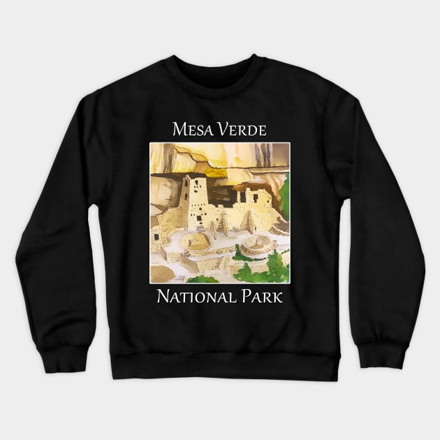 Mesa Verde National Park Crewneck Sweatshirt by WelshDesigns